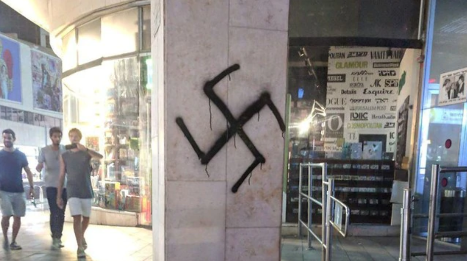 Man Suspected Of Painting Swastikas On Buildings In Tel Aviv in Custody ...