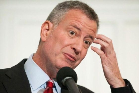  DeBlasio Drops Out Of Presidential Race; Trump Trolls Him On Twitter