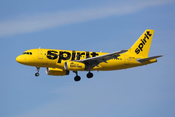 spirit airlines stroller