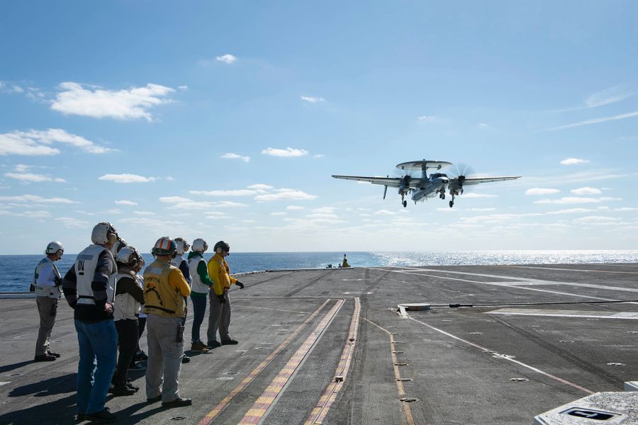 Report: Iran Guard Monitors US Aircraft Carrier With Drone - The ...