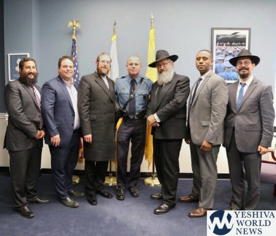 NJ State Police Meets With Jewish Community Activists Ahead Of High-Holy Days [PHOTOS]