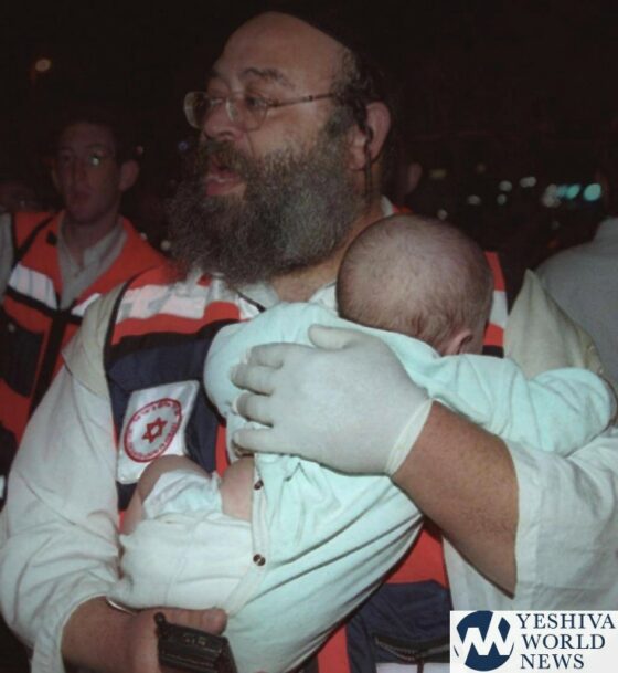 17 Years Later, Zaka Volunteer Helps Boy He Saved In Beis Yisroel Massacre