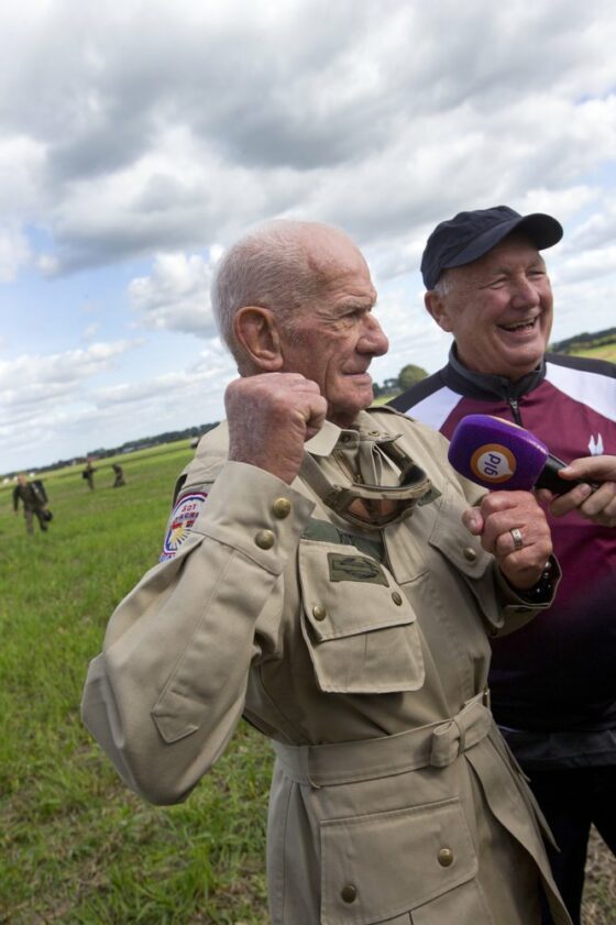 At 98, D-Day Vet Jumps Again, With Eyes On The Big 100