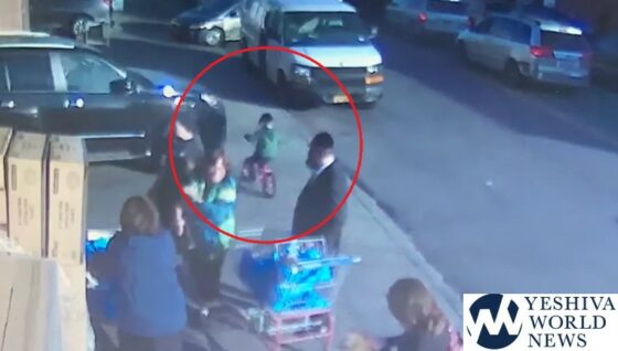  Child Nearly Run Over By Car Exiting Boro Park Supermarket