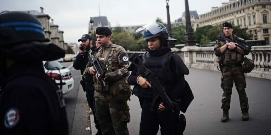  Four Police Officers Killed In Paris Police Headquarters