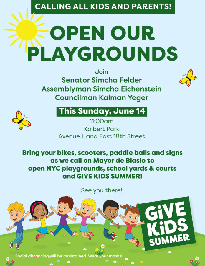 TODAY IN FLATBUSH: Felder, Eichenstein, Yeger Call On Children To ...