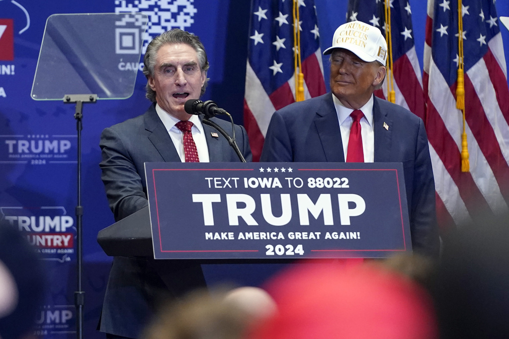 Trump Running Mate 2024 Burgum Gilly Justina